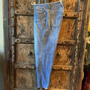 Mens Gucci denim blue jeans. 36/29 co rage style straight leg